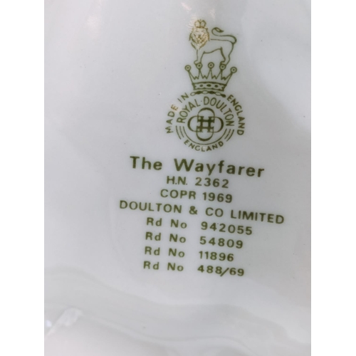 334 - Royal Doulton 14cm Figure 'The Wayfarer' HN2362.