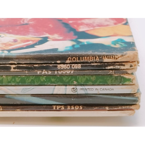 387 - Collection of LPs to include Alice Cooper, Status Quo, Prince, Deep Purple, Wings, etc.