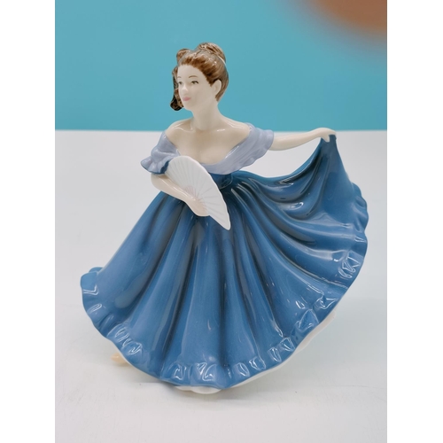 390 - Royal Doulton Pretty Ladies 18cm Figure 'Elaine' HN4718.