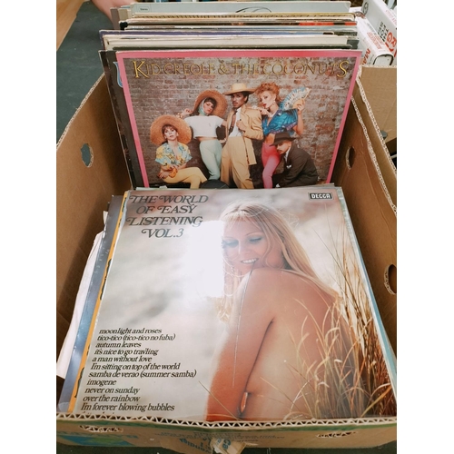 430 - 2 x Boxes of Mixed LP Records to include Tom Jones, Compilation 70s/80s, Beach Boys, etc.