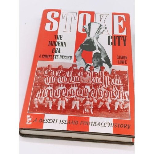 438 - Stoke City Books (2) One Signed  by Terry Conroy plus Signed (Gordan Banks) 'Stoke City Wheels in Mo... 