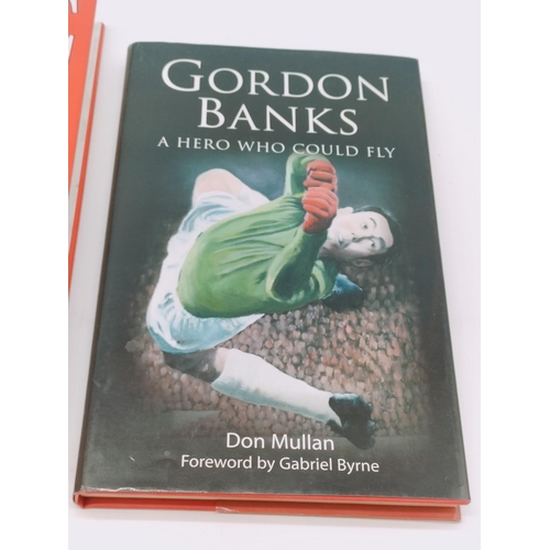 438 - Stoke City Books (2) One Signed  by Terry Conroy plus Signed (Gordan Banks) 'Stoke City Wheels in Mo... 