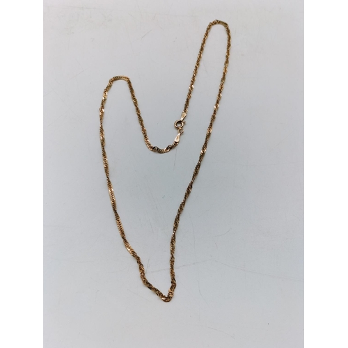 439 - 9ct Gold 18