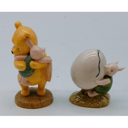 471 - Royal Doulton Winnie the Pooh Collection 10cm Figure 'Piglet and the Balloon' WP5 and Love and Frien... 