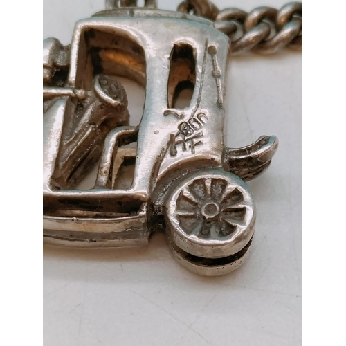 480 - Silver Heart Locket plus 800 Silver Car Charm on Key Fob.