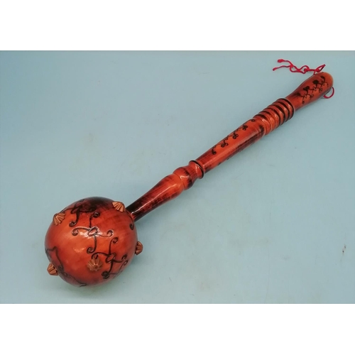 484 - Tourist Ware 45cm Decorative Mace. Possibly Indian.