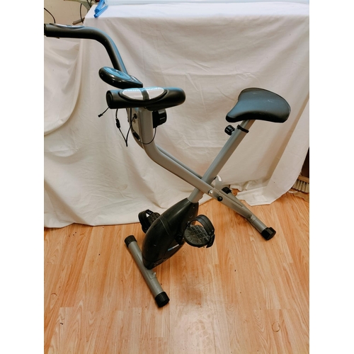 489 - Pro Fitness Foldable Exercise Bike. Collection Only.