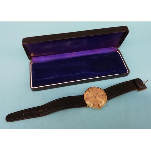 507 - Vintage Accurist Watch in Original Box W/O.