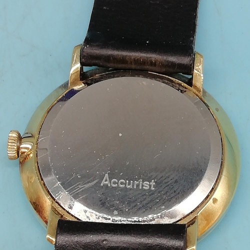 507 - Vintage Accurist Watch in Original Box W/O.