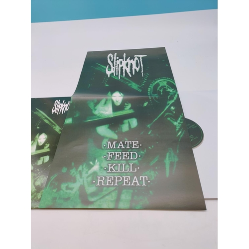 515 - Slipnot 'Mate-Feed-Kill-Repeat' Coloured Vinyl LP.