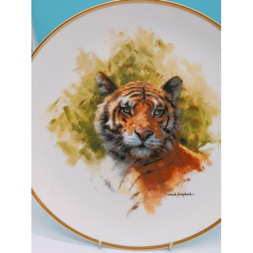 518 - Wedgwood David Shepard Wildlife Collection 8 Plate Series. 27cm Diameter.