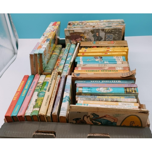 536 - Box of Mixed Children's Books mostly Enid Blyton, Rupert Bear.