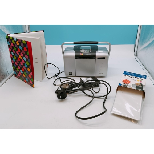 551 - Picture Mate Personal Photo Lab Printer (W/O), Picture Pack and Photo Album.