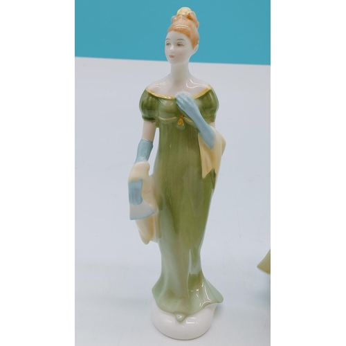 607 - Royal Doulton Lady Figure 'Buttercup' HN2309 (1st Quality) plus 21cm 'Lorna' HN2311 (2nds).