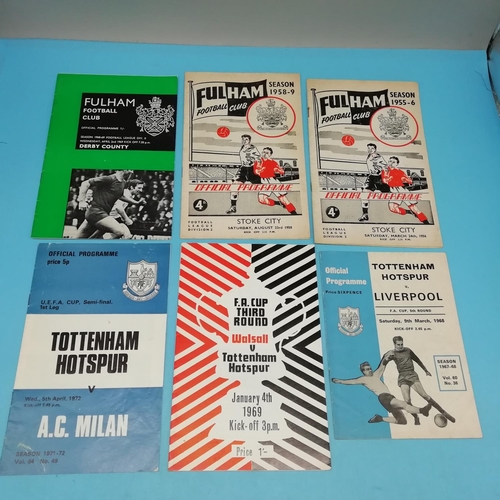 60A - Collection of Approx 48 1950's and 1960's Football Programmes. Various Teams to include Spurs, Brent... 