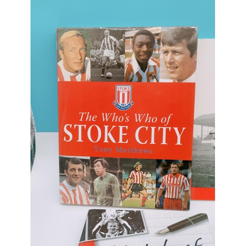 61 - Collection of Stoke City FC Books (7) to include Limited Edition 133 Potters Tale.