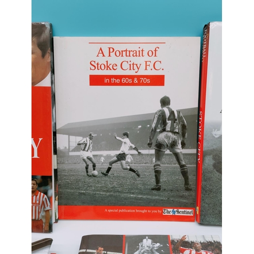 61 - Collection of Stoke City FC Books (7) to include Limited Edition 133 Potters Tale.