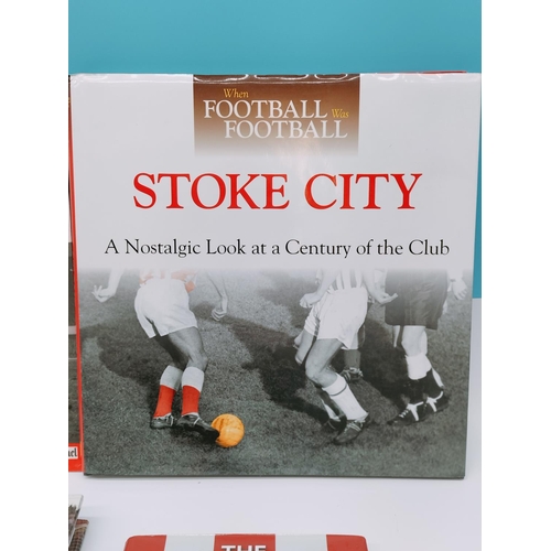 61 - Collection of Stoke City FC Books (7) to include Limited Edition 133 Potters Tale.