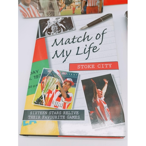 61 - Collection of Stoke City FC Books (7) to include Limited Edition 133 Potters Tale.