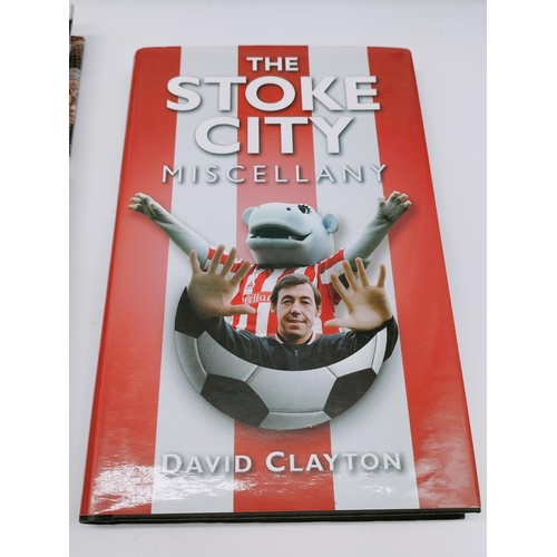 61 - Collection of Stoke City FC Books (7) to include Limited Edition 133 Potters Tale.