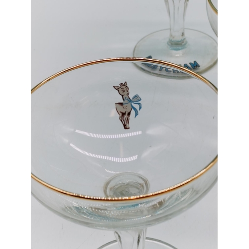 69 - Babycham Glasses (8).