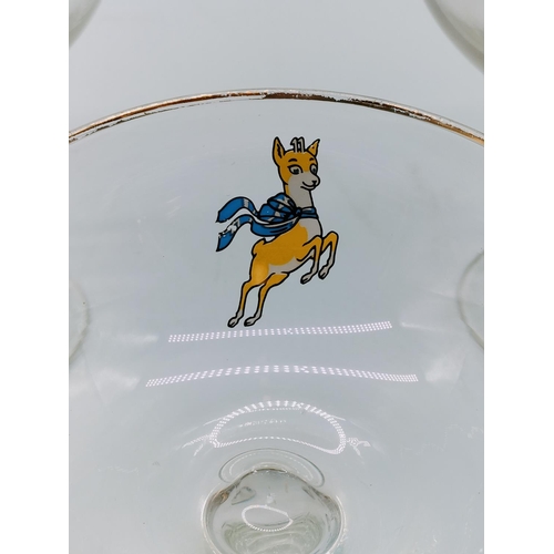 69 - Babycham Glasses (8).