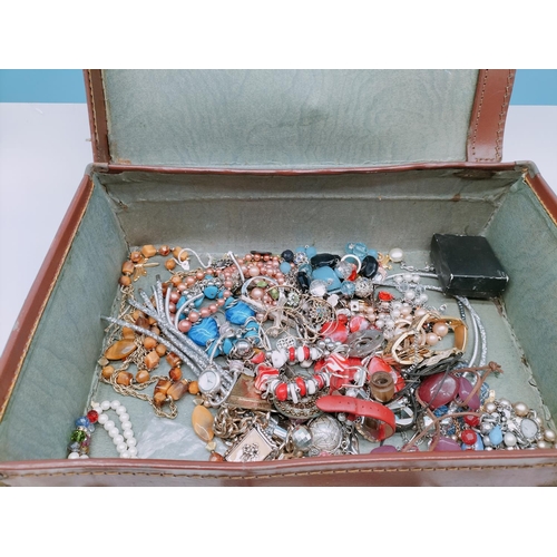 70 - Suitcase of Mixed Costume Jewellery, Watches, etc.