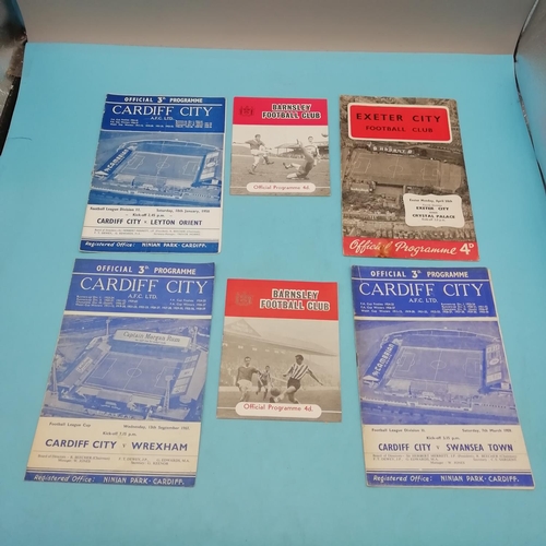 70A - Collection of Football Programmes of Various Teams to include Jimmy Greaves Signed Card and some Sem... 