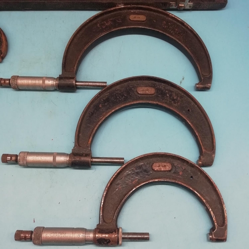 152 - Collection of Moore & Wright Engineers Micrometers