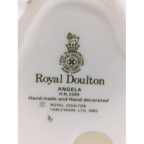 160B - Royal Doulton 20cm Lady Figure 'Angela' HN2389.