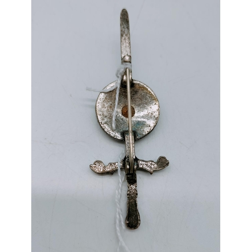 221 - Celtic Sword Brooch.