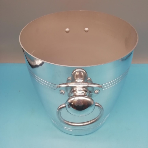 434 - As New Moet + Chandon Champagne Bucket. 22cm Tall, 18cm Diameter.