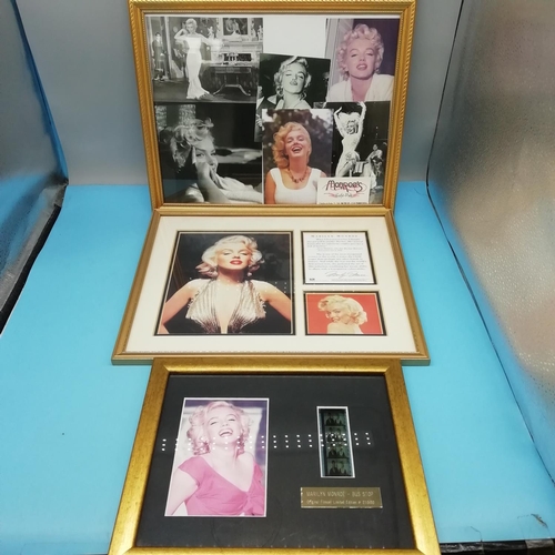 819 - Collection of Marilyn Monroe Collectables to include Cabinet Plates, Limited Edition Prints, Film Ce... 