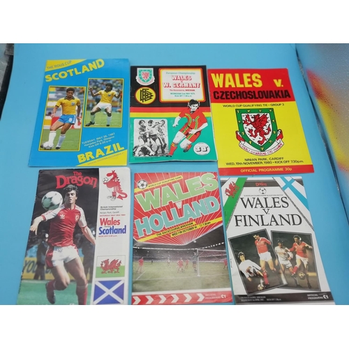 10A - Collection of Approx 45 International Football Programmes including World Cup Japan 2002, 1950's Eng... 