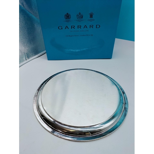 25 - Garrard of London Silver Plated 35cm Tray in Original Box.