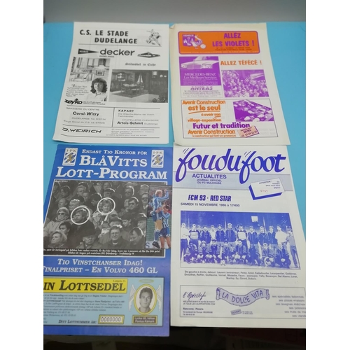 25A - Collection of mostly European Football and Sporting Ephemera including Programmes, Newspapers, etc i... 