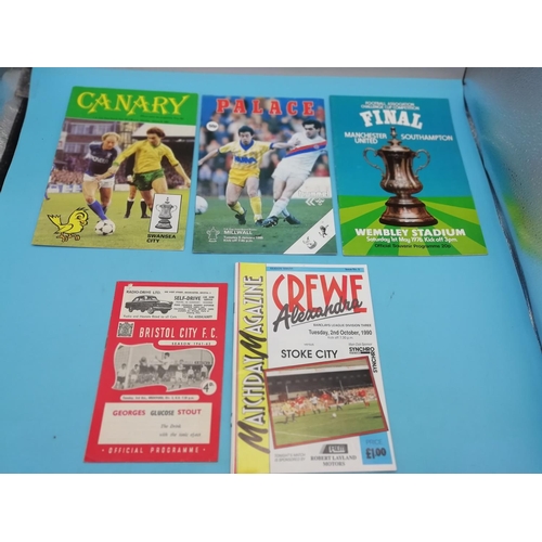 45A - Collection of Approx 50 Football Programmes. Various Teams.