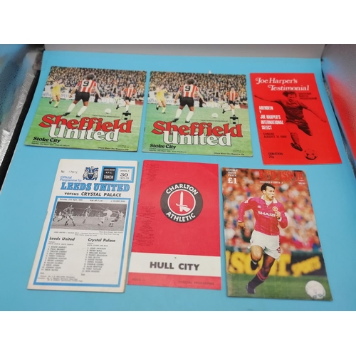 50A - Collection of Football Related Memorabilia including Newspapers, Programmes, etc. Teams include Manc... 