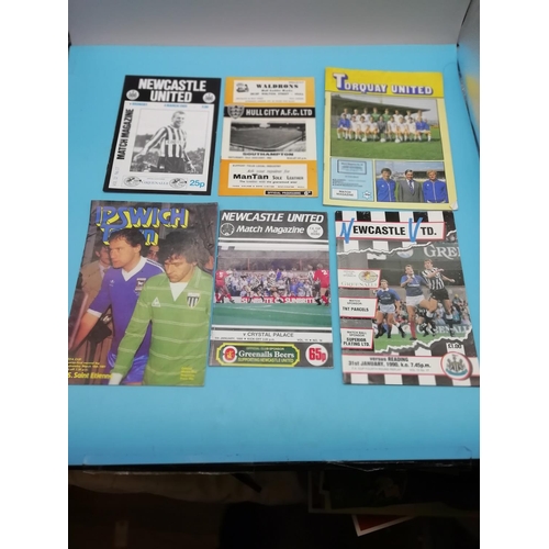 50A - Collection of Football Related Memorabilia including Newspapers, Programmes, etc. Teams include Manc... 