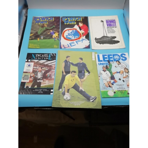 50A - Collection of Football Related Memorabilia including Newspapers, Programmes, etc. Teams include Manc... 