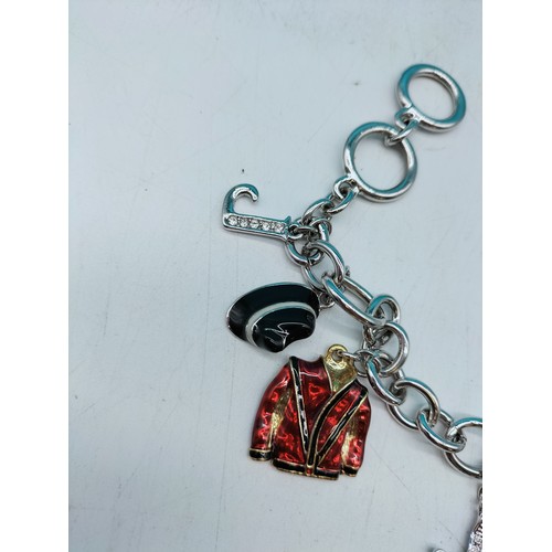 Michael jackson charm on sale bracelet