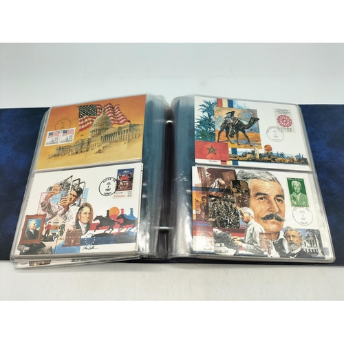 51 - First Day of Issue 'The United States Maximum Card Stamp Collection 1987. Total 51 Cards.
