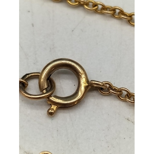 61 - 9ct Gold Scrap Items. 2.8 Grams.
