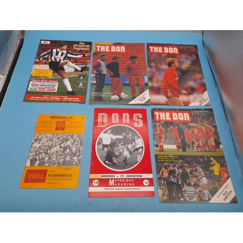 55A - Collection of Approx 70 Football Programmes relating to Scottish Teams.