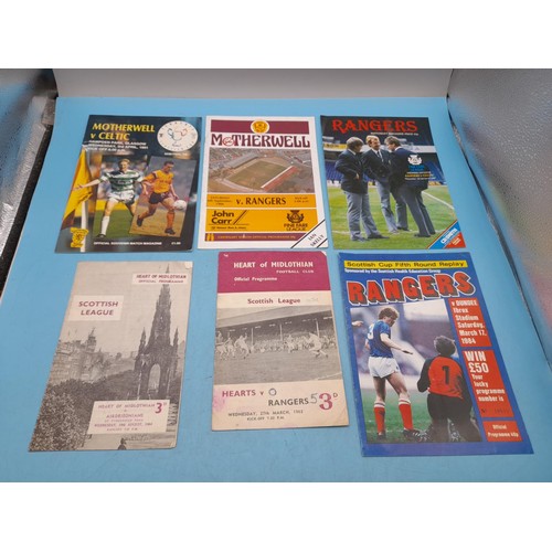 55A - Collection of Approx 70 Football Programmes relating to Scottish Teams.