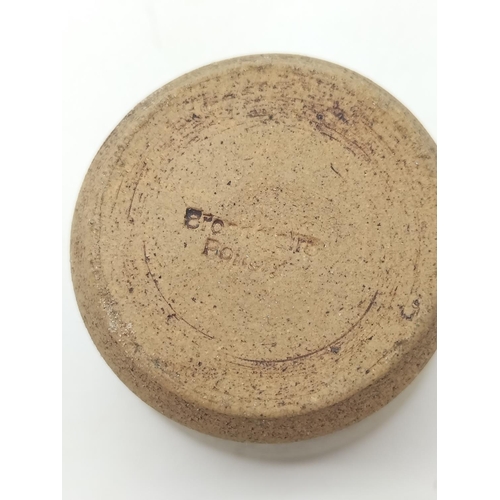 155 - Broadstairs Art Pottery Egg Cups on Tray.