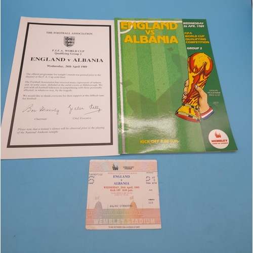 80A - Collection of Approx 55 Football Programmes, mostly England Internationals.