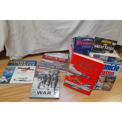 85A - Box of Military and War Reference Books.