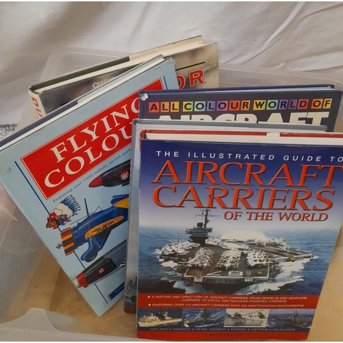 85A - Box of Military and War Reference Books.