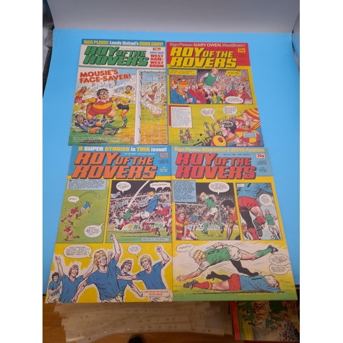 90A - Good Collection of 'Roy of the Rovers' Comics 1981-1983. Approx 39.